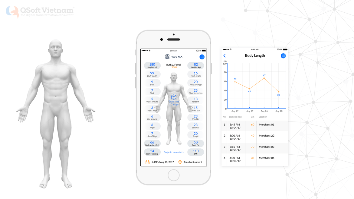 Developing a 3D Body Scan Application for Tailored Sportswear | Vietnam-Based Tech Team Ramp-Up